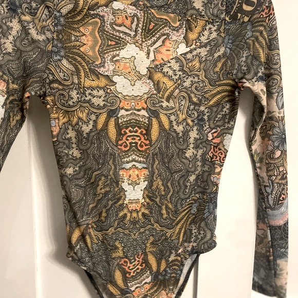 Topshop tattoo print bodysuit - Picture 3 of 3